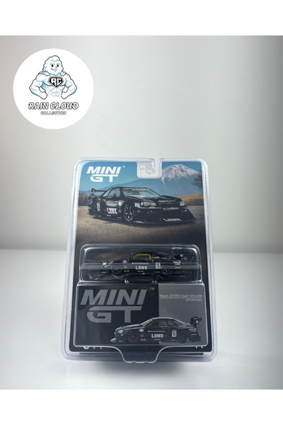 mini gt Nissan Lb-Er34 Super Silhouette Skyline Black