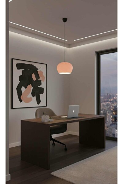 Sunbox Harmony Tekli Sarkıt Avize (Krem) - Salon, Mutfak, Yatak Odası ve Ofis...