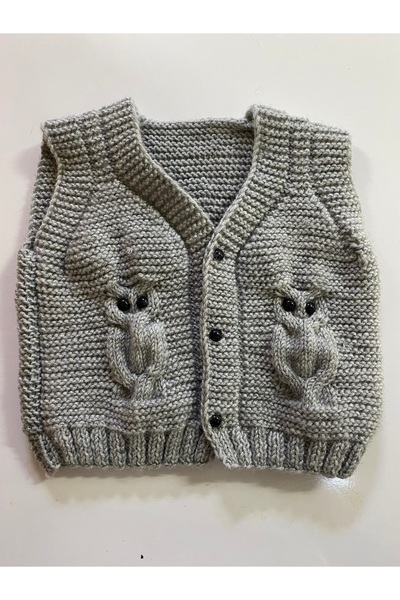 orme El Örgüsü Bebek Yeleği