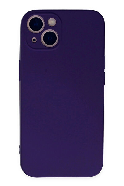 The LOG INVEST iPhone 13 Mini Case Nano Velvet Silicone - Purple