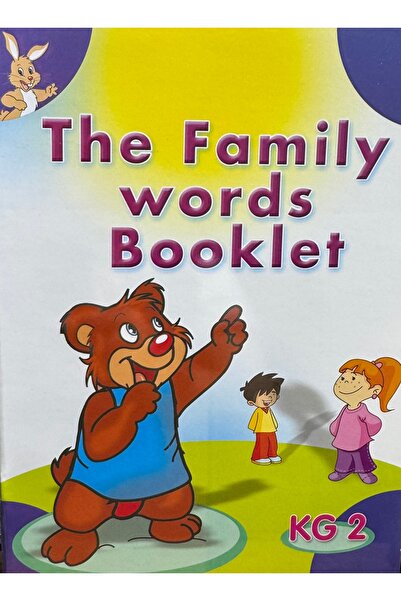 DAR THE FAMILY WORDS BOOKLET KG 2