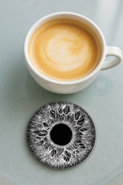 Cekuonline قاعدة كوب دائرية من البليكسي جلاس مع نقش مطبوع، تصميم فريد وفريد م...