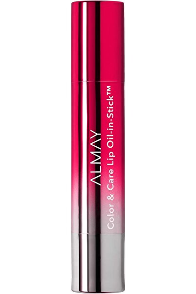 ALMAY زيت الشفاه للعناية والتلوين، لون ستيك-راسبيري راش 130، | لون شفاه مرطب مع لمعان مغذي