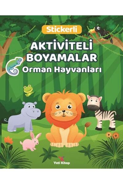 Marvel Forest Animals Activity Coloring Pages