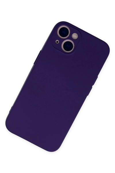 The LOG INVEST iPhone 13 Mini Case Nano Velvet Silicone - Purple