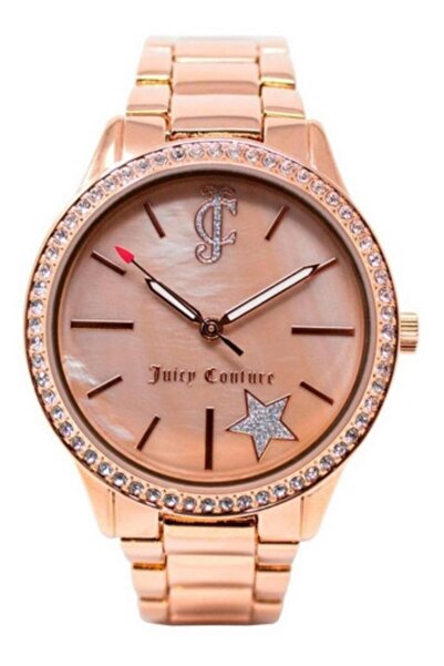 Juicy Coutre Women's Swarovski Crystal Accented Mesh Bracelet Watch