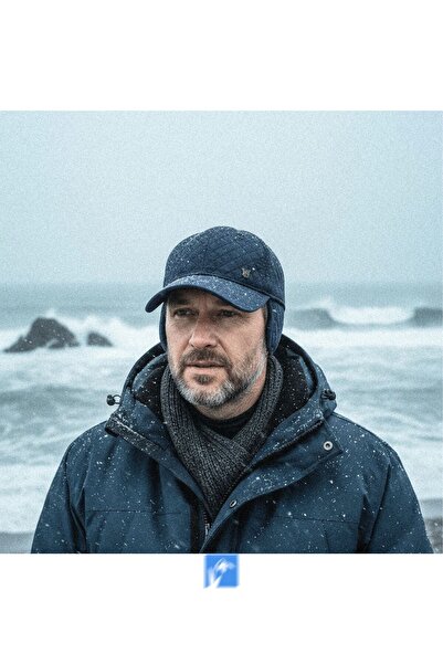 PIECE SIGNATURE 70% أكريليك، 30% قطن، بطانة صوف ناعمة، غطاء للأذن، قبعة مقاومة للماء (مبطنة)