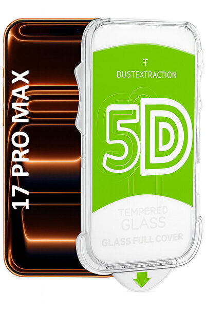 CEPSTOK iPhone 17 Pro Max Ekran Koruyucu Hizalama Aparatlı Premium Tam Kaplay...
