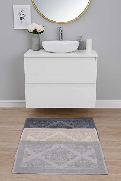 Mela Home 3 قطع من مناشف القدم - سجادة القدم 50*70 سم 3 قطع - للحمام - للضيوف...