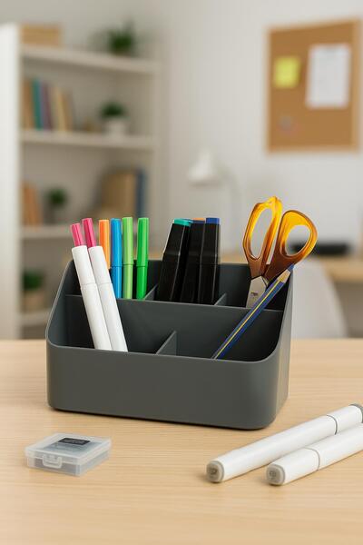Depa Desktop Pen & Organizer Pen Holder Smoked