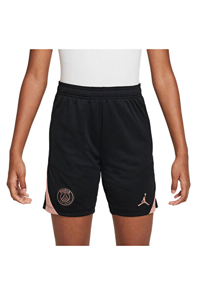 Nike PSG x Jordan 24/25 Strike unisex çocuk siyah futbol ve spor şort - FQ2646-010