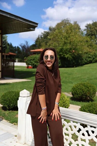 REVENKO Knitted Standard Women's Tracksuit Set