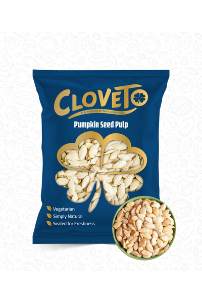 cloveto لب بذور اليقطين - غذاء خارق غني بالبروتين والألياف طبيعي 100% للعصائر...