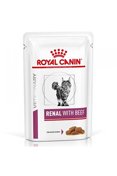 Royal Canin Renal cu vită, 12 x 85 g