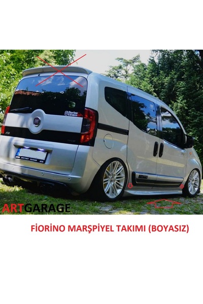 Bodykitartgarage FİORİNO AERO MARŞPİYEL TAKIMI(BOYASIZ)FİBERGLASS