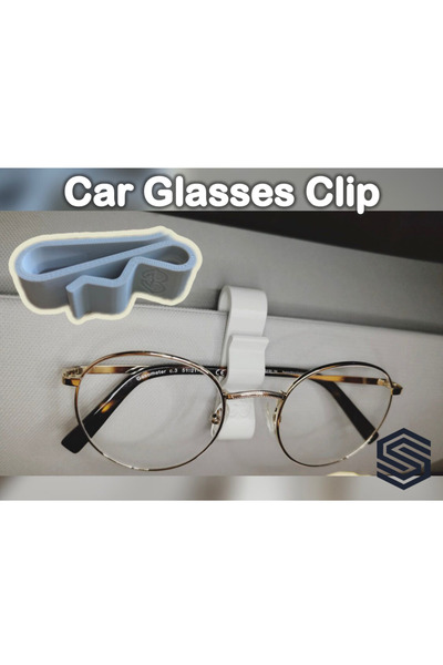 SORA DESIGN Κλιπ συγκράτησης γυαλιών αυτοκινήτου Κρεμάστρα για σκιάδιο