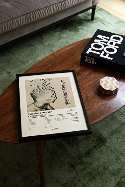 Thetic XXXTENTACION - bad vibes forever Single Colecție PREMIUM Poster Spotify - Poster cu melodie!