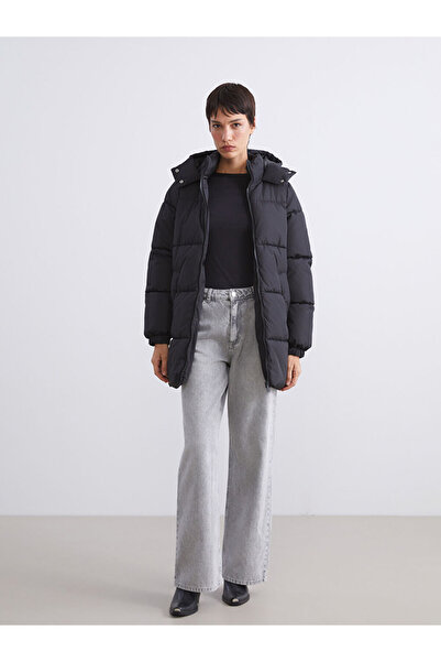 LC Waikiki Palton puf de damă cu glugă