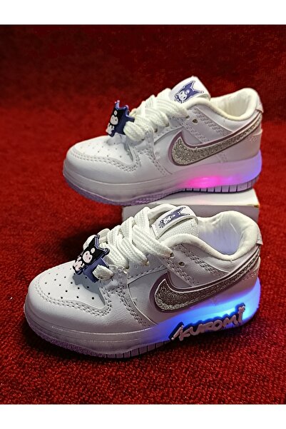 patik ayakkabı ÇOCUK SPOR AYAKKABI KUROMİ FİGÜRLÜ IŞIKLI ORTOPEDİK