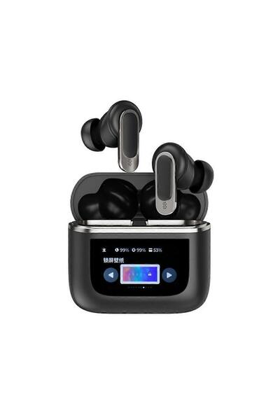 SilentView AirPods SE-60 LCD Screen With Touch Control, Super Bass, Premium Sound, ENC Microphone