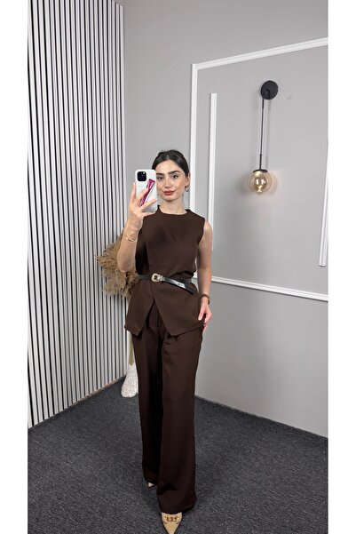 TEXXANA Zero Kol Basic Belt Suit with Collar