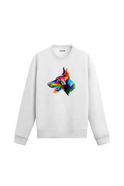 Colermi سويت شيرت مطبوع عليه دوبيرمان |   التصميم الفني