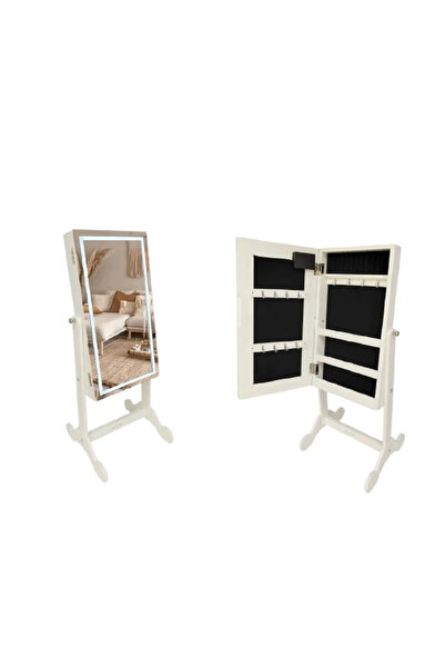 AZAF Makeup Table Organizer with Mirror and Storage Drawers