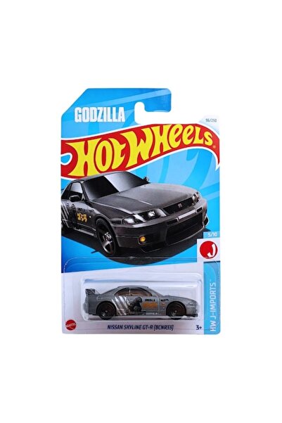 HOT WHEELS Nissan Skyline GT-R (BCNR33) Metal Car, 1:64