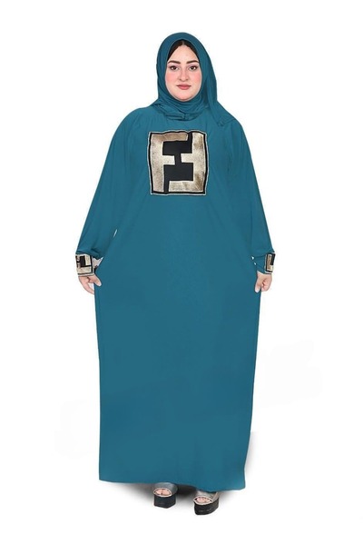The final touch Free size reception jalabiya, fits up to 100 kg