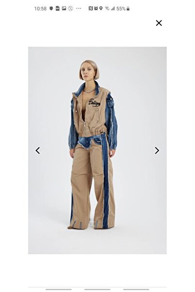 RE DESIGN Dokuma kotlu Pantolon