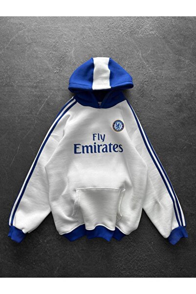 KUN SPORTSWEAR PREMİUM DESEN NOSTALJİ SWEATSHİRT OVERSİZE UNİSEX