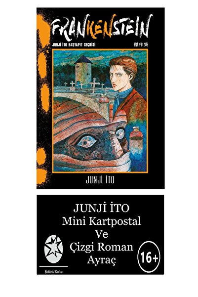 Gerekli Şeyler Yayıncılık Frankenstein Junji İto | Junji İto Mini Kartpostal ...