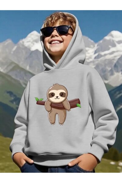 oneagılyazı Sloth Sa deznom dukserica sa kapuljačom