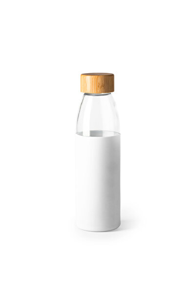 ROLY Bottle with bamboo lid and silicone case