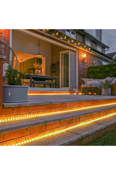 OEM Christmas Installation, 10 m, 240 LEDs, Light Hose, Warm White