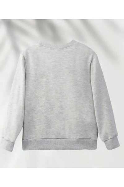 BEBEĞİME ÇORAP Girl's printed sweatshirt