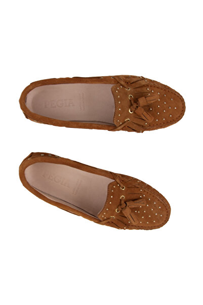 Pegia Γυναικείο Γνήσιο Suede Loafer 700915