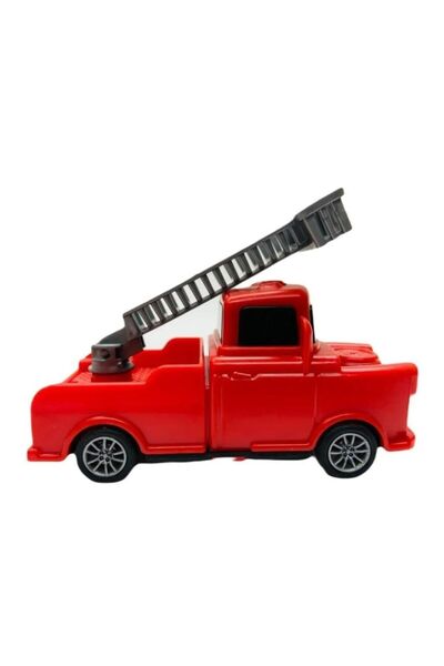 Happy Junior Pull and Drop Construction Machinery - Bp-030-Fire Engine