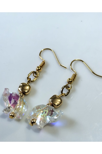 THİNBLACK Earrings Sun Elephant Earrings