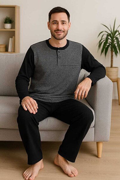 Tenra Erkek Pijama Takımı %100 Pamuk