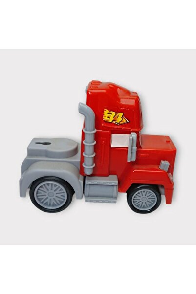 Happy Junior Friction Toy Truck - Red