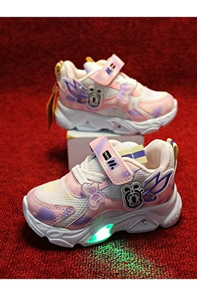 patik ayakkabı Lighted Children's Sports Shoes Orthopedic Soles