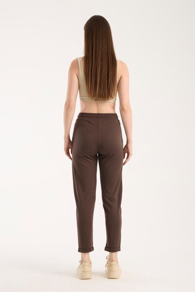 G-FOX Women's Lace-Up Sports Style Skinny Pants – Comfortable and Modern Cut 4001