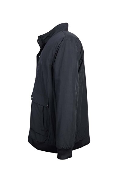 tambattal Plus Size Cotton Seasonal Coat with Ribbing (Extra Wide Fit)