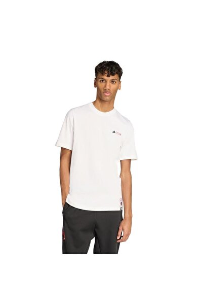 adidas Ανδρικό λευκό μπλουζάκι M T-S JL8056