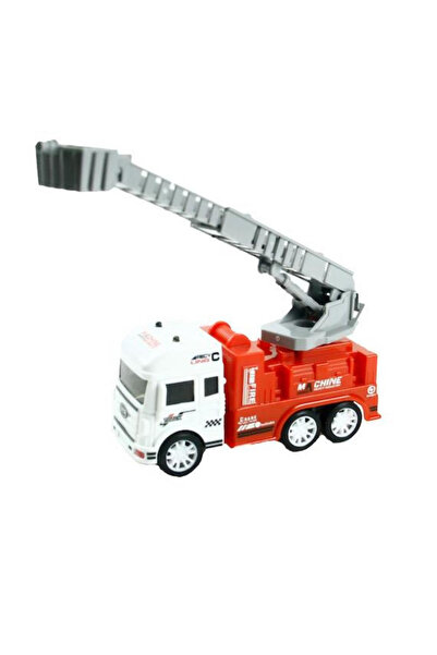 Happy Junior JW567-064 - Sürtmeli İtfaiye Arabası -Merdivenli