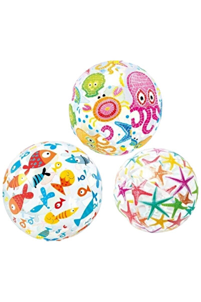 Intex 51 Cm Meyve Desenli Deniz Topu - 59040