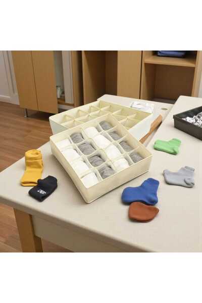 Casco Closet organizer with dividers for organizing underwear and organizing socks