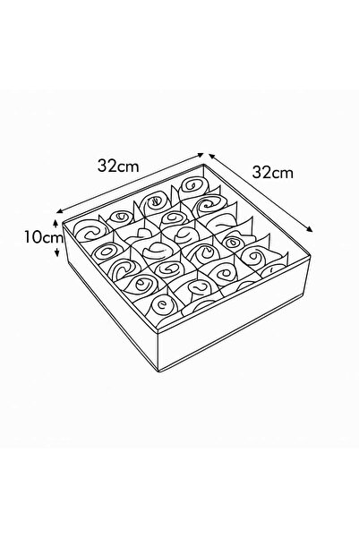 Casco Closet organizer with dividers for organizing underwear and organizing socks