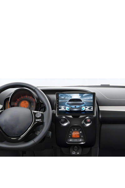 MaxTech Navigatie Toyota Aygo/Peugeot 108/Citroen C1 (2014-2022) dedicata, 6 GB Ram 128 GB Rom OctaCore